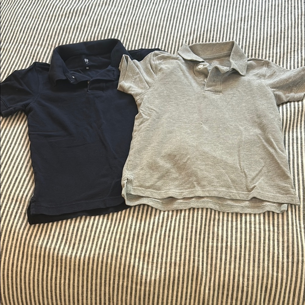 Gap Kids Polo Shirt Set - Navy and Gray
